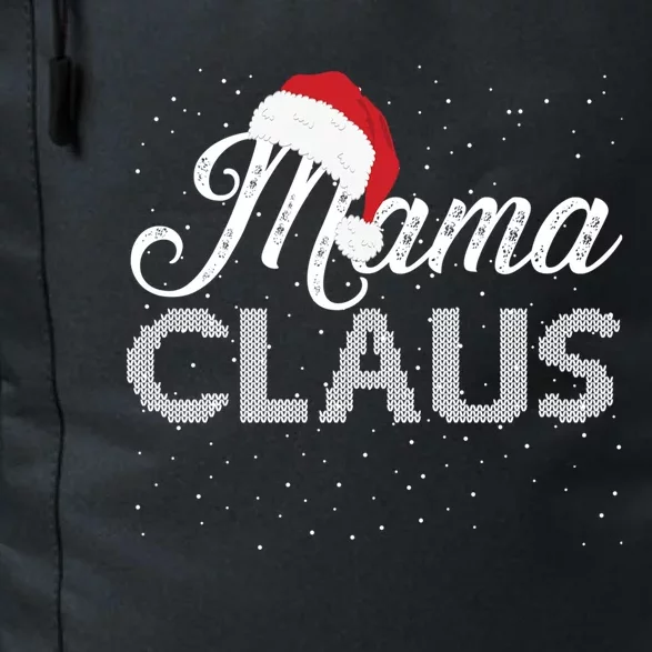 Mama Claus Santa Hat Christmas Celebration Gift Daily Commute Backpack