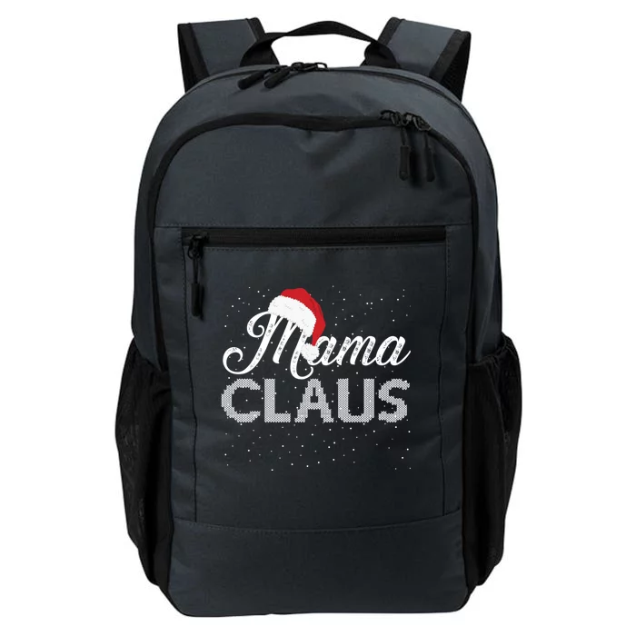 Mama Claus Santa Hat Christmas Celebration Gift Daily Commute Backpack