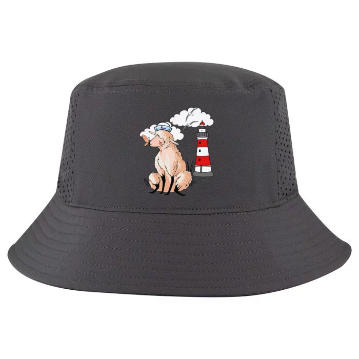 Moin Coastal Shee.P Shee.P Lambs Maritime Lamb Lighthouse Cool Comfort Performance Bucket Hat