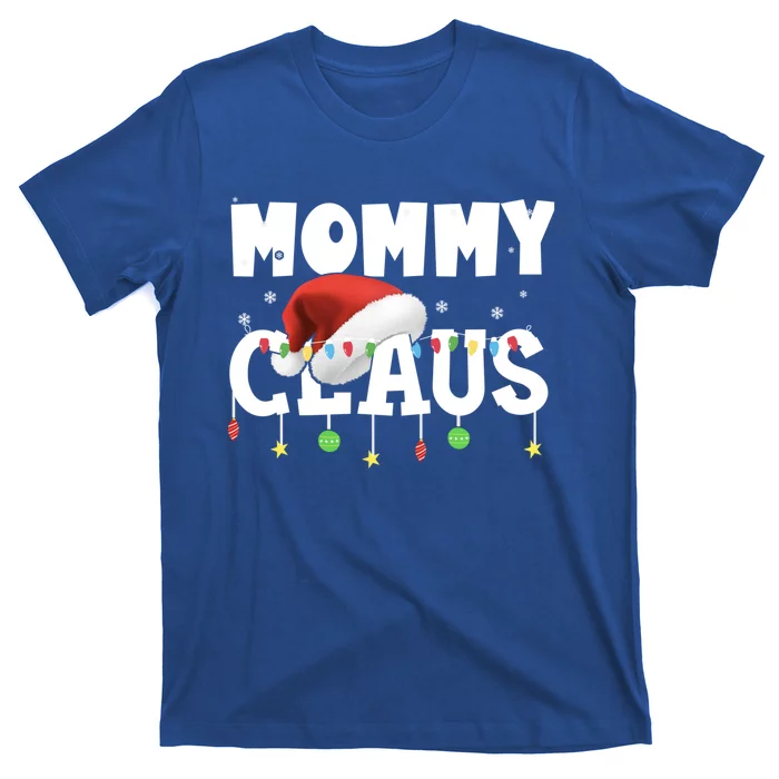 Mommy Claus Santa Hat Matching Christmas Family Group Gift T-Shirt