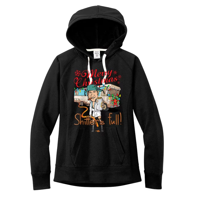 Merry Christmas Shitter's Full Women's Fleece Hoodie