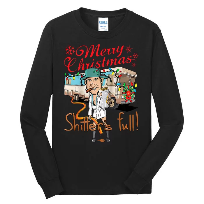 Merry Christmas Shitter's Full Tall Long Sleeve T-Shirt