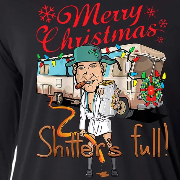 Merry Christmas Shitter's Full Cooling Performance Long Sleeve Crew