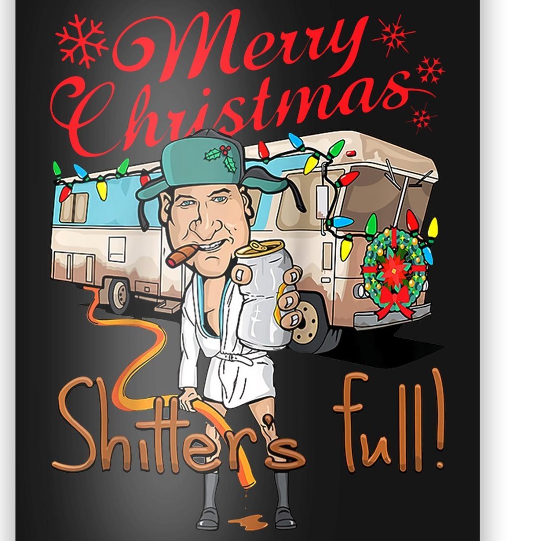 Merry Christmas Shitter's Full Poster | TeeShirtPalace