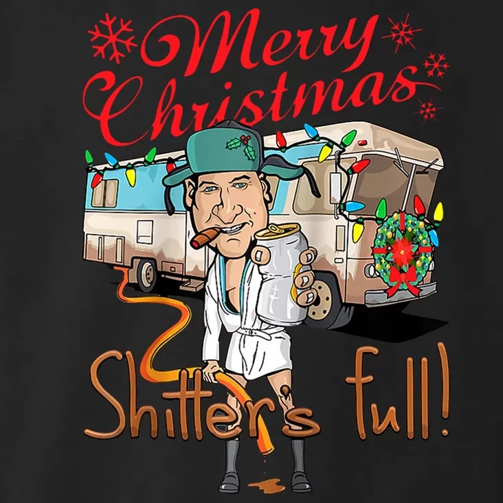 Merry Christmas Shitter's Full Toddler Hoodie