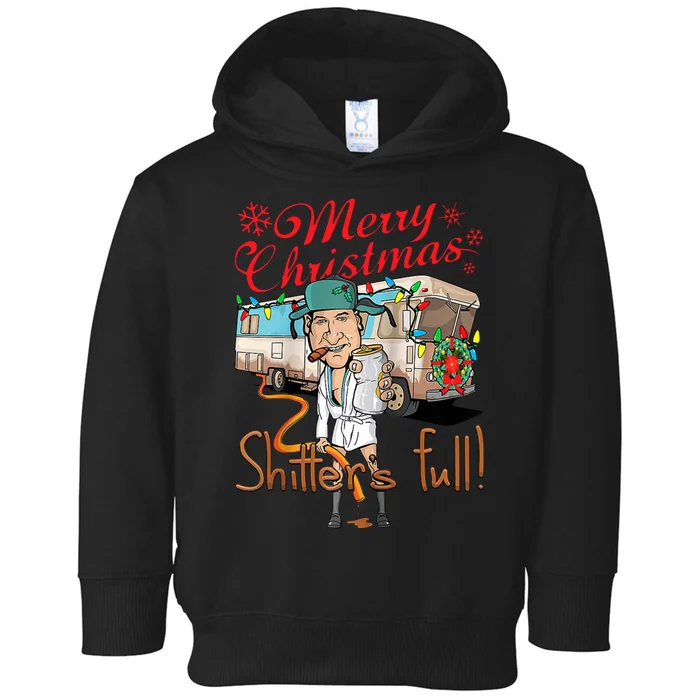 Merry Christmas Shitter's Full Toddler Hoodie