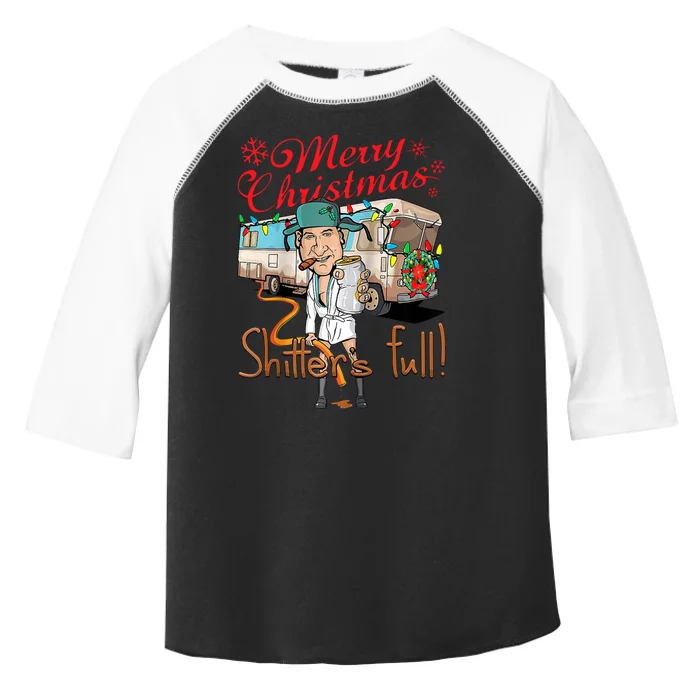 Merry Christmas Shitter's Full Toddler Fine Jersey T-Shirt