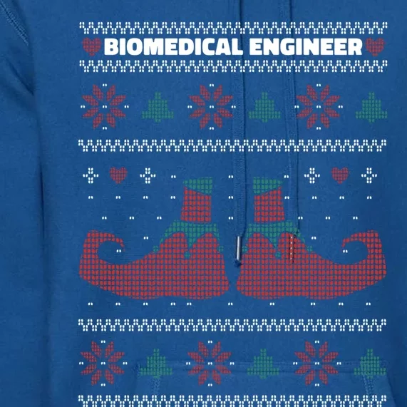 Merry Christmas Santa Gnome Biomedical Engineer Xmas Funny Great Gift Premium Hoodie