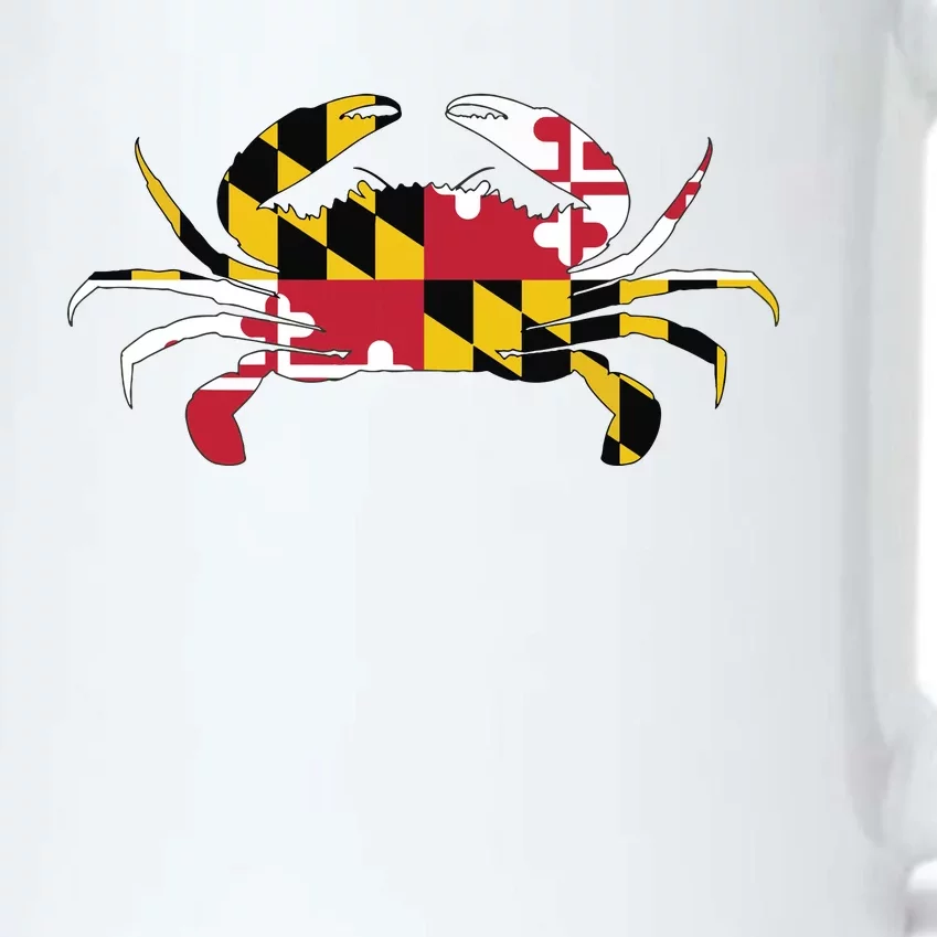 Maryland Crab State Pride Flag Black Color Changing Mug