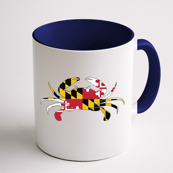 Maryland Crab State Pride Flag Front & Back Coffee Mug