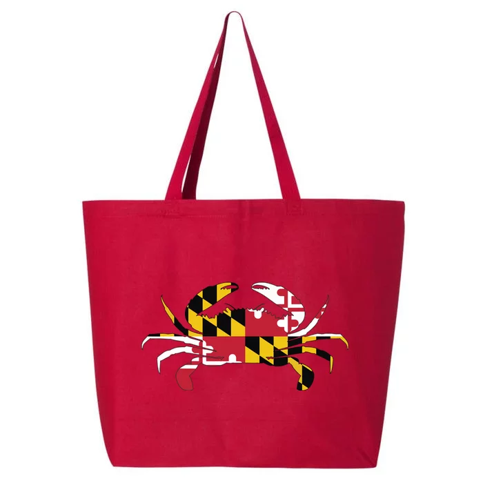 Maryland Crab State Pride Flag 25L Jumbo Tote