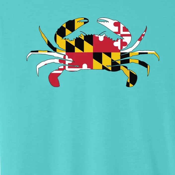 Maryland Crab State Pride Flag ChromaSoft Performance T-Shirt