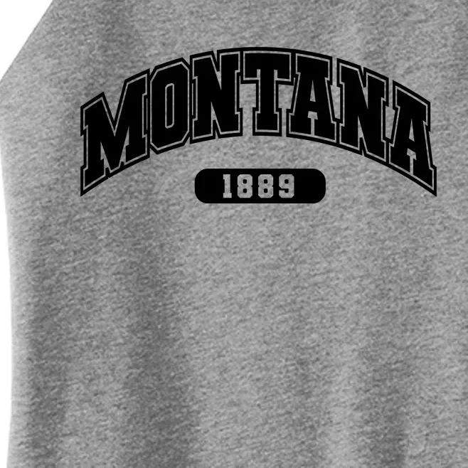 Montana Collegiate Style 1889 Women’s Perfect Tri Rocker Tank