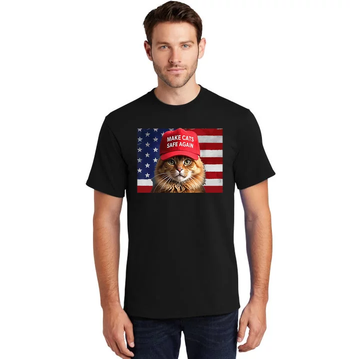 Make Cats Safe Again Gift Tall T-Shirt