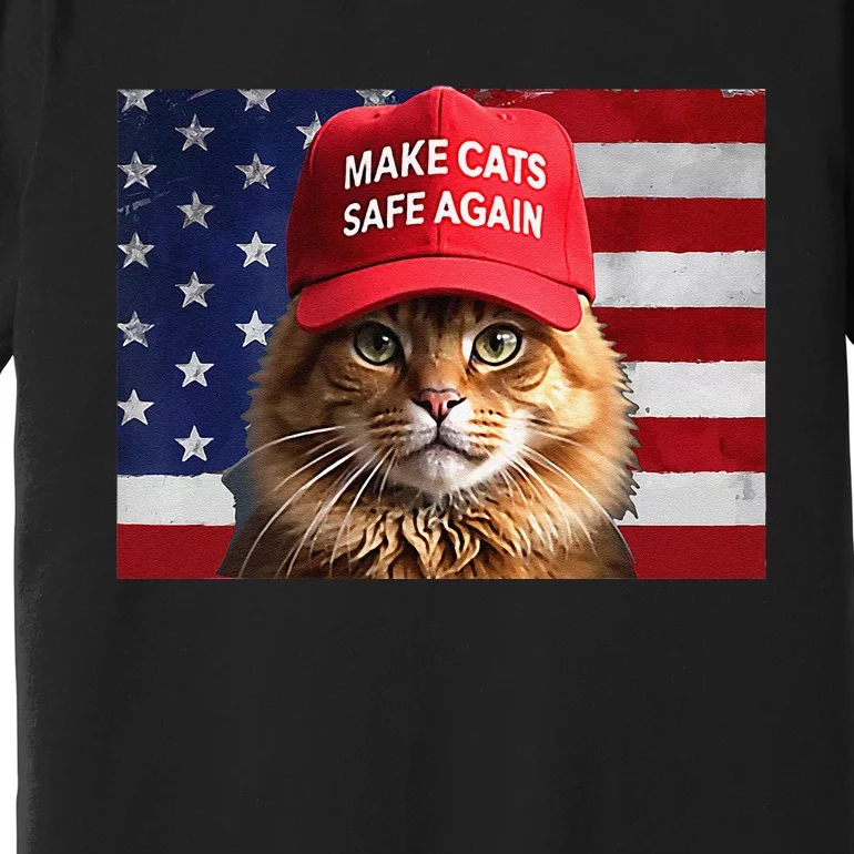 Make Cats Safe Again Gift Premium T-Shirt