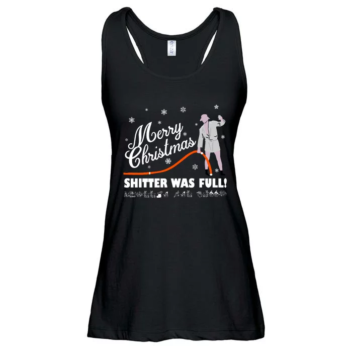 Merry Christmas ShitterS Full Ladies Essential Flowy Tank