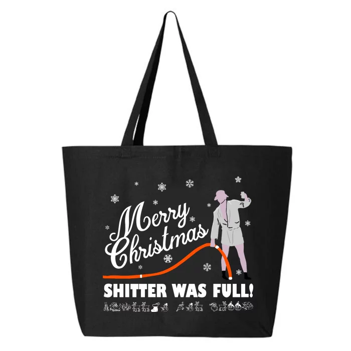 Merry Christmas ShitterS Full 25L Jumbo Tote