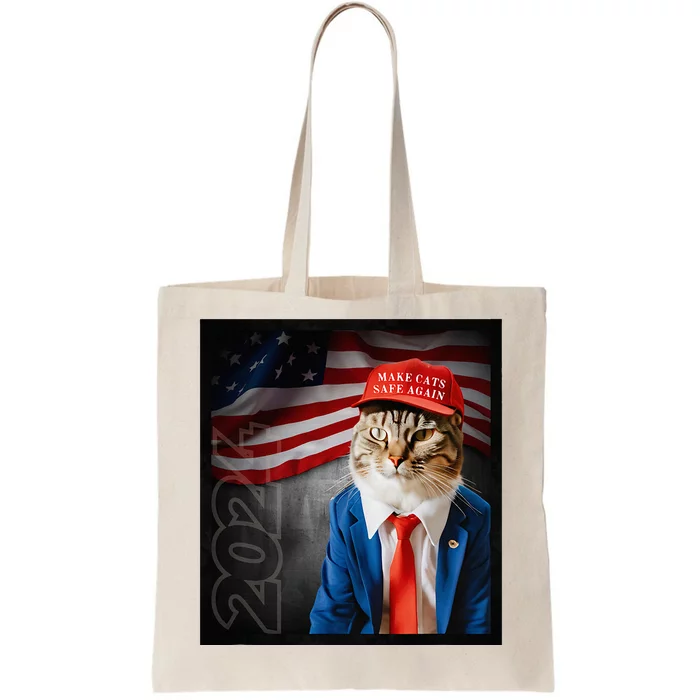 Make Cats Safe Again Usa 2024 Tote Bag