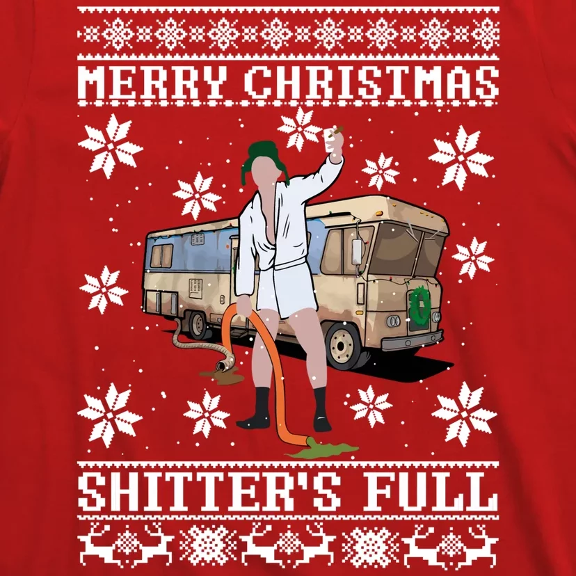 Christmas Vacation, Merry Christmas Shitters Full, Christmas Ugly T-Shirt