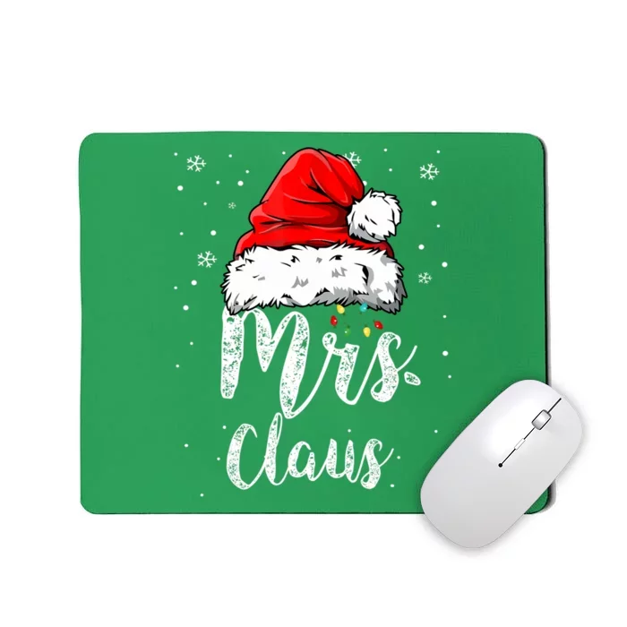 Mrs. Claus Santa Hat Christmas,Claus Santa Mousepad