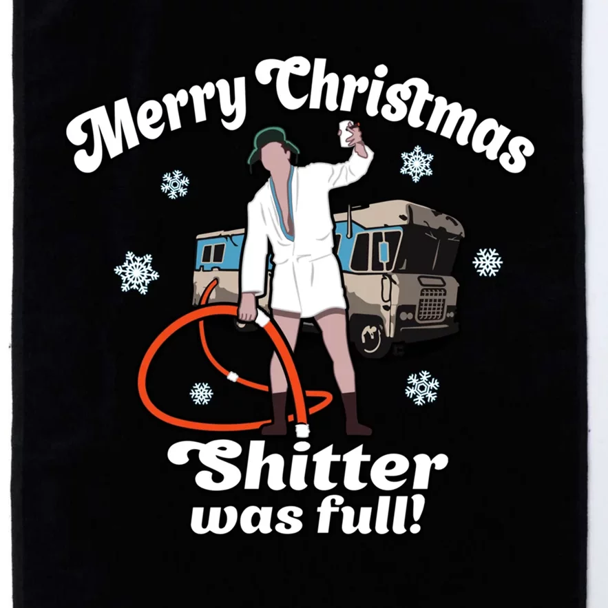 Christmas Vacation Merry Christmas Shitters Full Christmas Ugly Platinum Collection Golf Towel