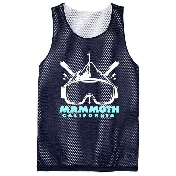 Mammoth California Skiing Mesh Reversible Basketball Jersey Tank