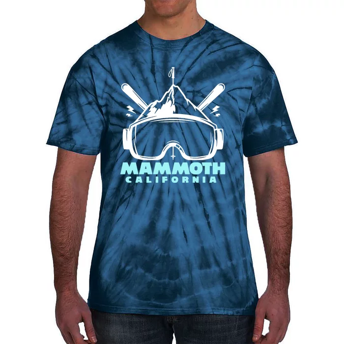 Mammoth California Skiing Tie-Dye T-Shirt