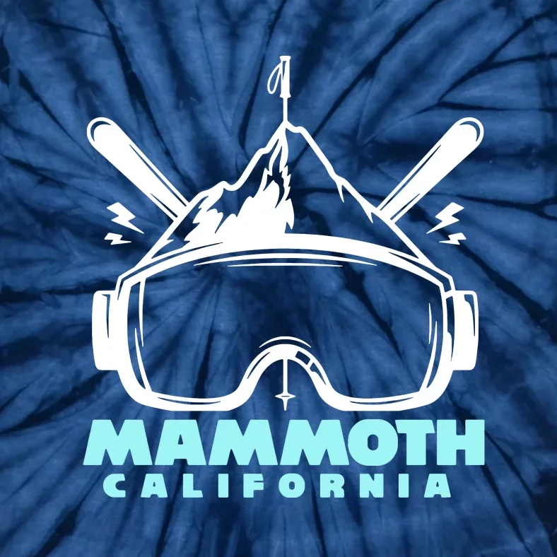 Mammoth California Skiing Tie-Dye T-Shirt