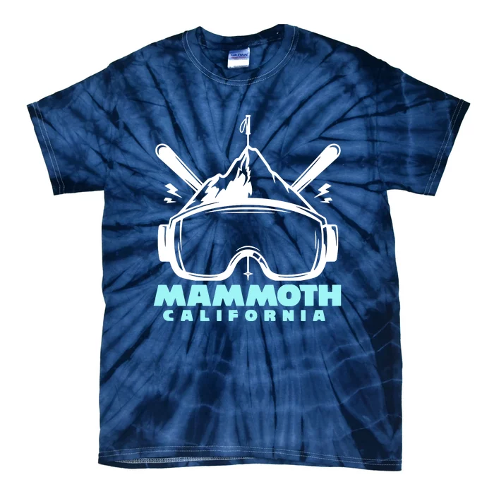 Mammoth California Skiing Tie-Dye T-Shirt