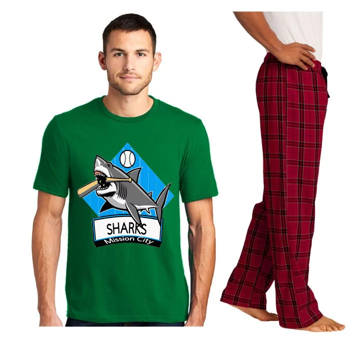 Mission City Sharks Baseball Pajama Set