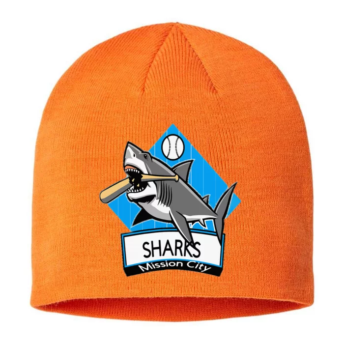 Mission City Sharks Baseball 8 1/2in Sustainable Knit Beanie