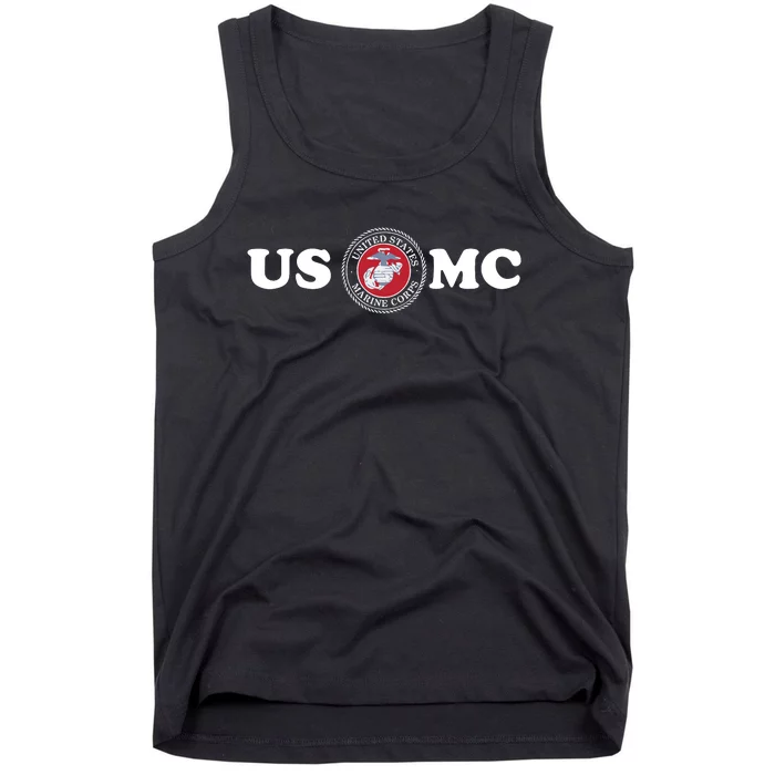 Marine Corps Seal Eagle Globe Anchor Tank Top