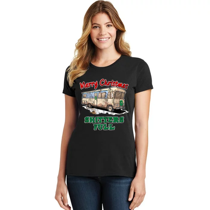 Christmas Vacation, Merry Christmas Shitters Full, Christmas Ugly Women's T-Shirt