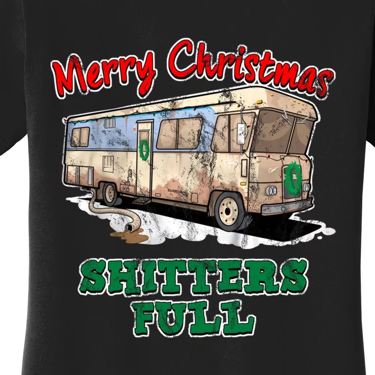 Christmas Vacation, Merry Christmas Shitters Full, Christmas Ugly Women's T-Shirt