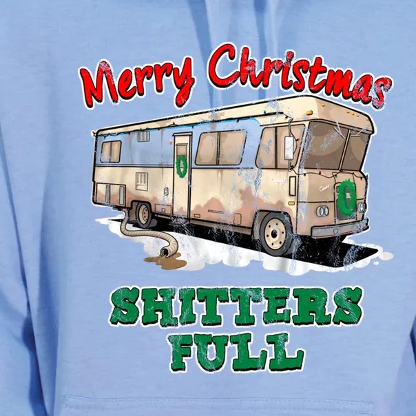 Christmas Vacation, Merry Christmas Shitters Full, Christmas Ugly Unisex Surf Hoodie