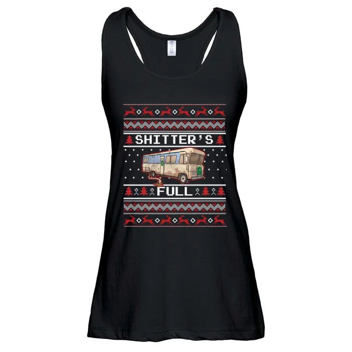 Christmas Vacation, Merry Christmas Shitters Full, Christmas Ugly Ladies Essential Flowy Tank