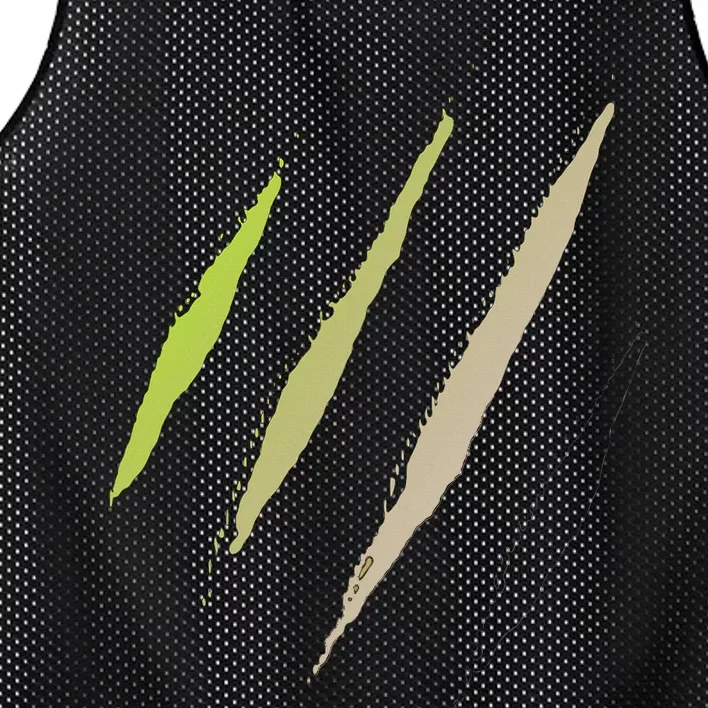 Monster Claw Scratch Mesh Reversible Basketball Jersey Tank