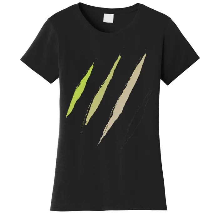 Monster Claw Scratch Women's T-Shirt