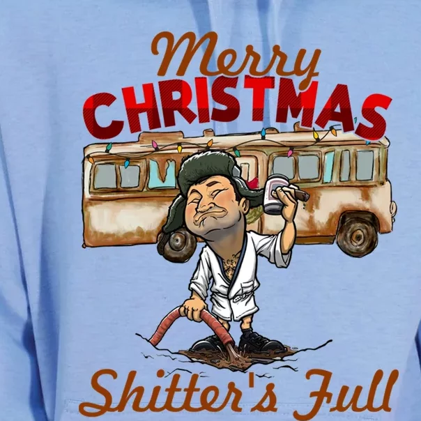 Christmas Vacation, Merry Christmas Shitters Full, Christmas Ugly Unisex Surf Hoodie