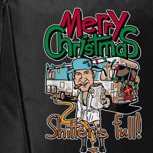 Christmas Vacation, Merry Christmas Shitters Full, Christmas Ugly City Backpack