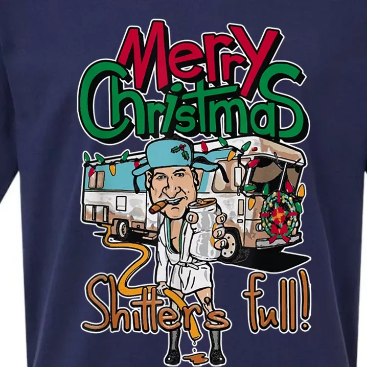 Christmas Vacation, Merry Christmas Shitters Full, Christmas Ugly Sueded Cloud Jersey T-Shirt