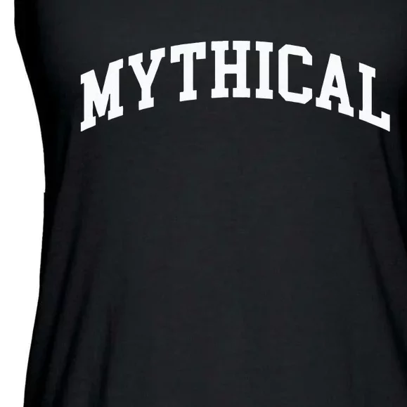 Mythical Collegiate Swea Ladies Essential Flowy Tank