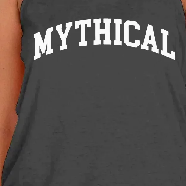 Mythical Collegiate Swea Women's Knotted Racerback Tank