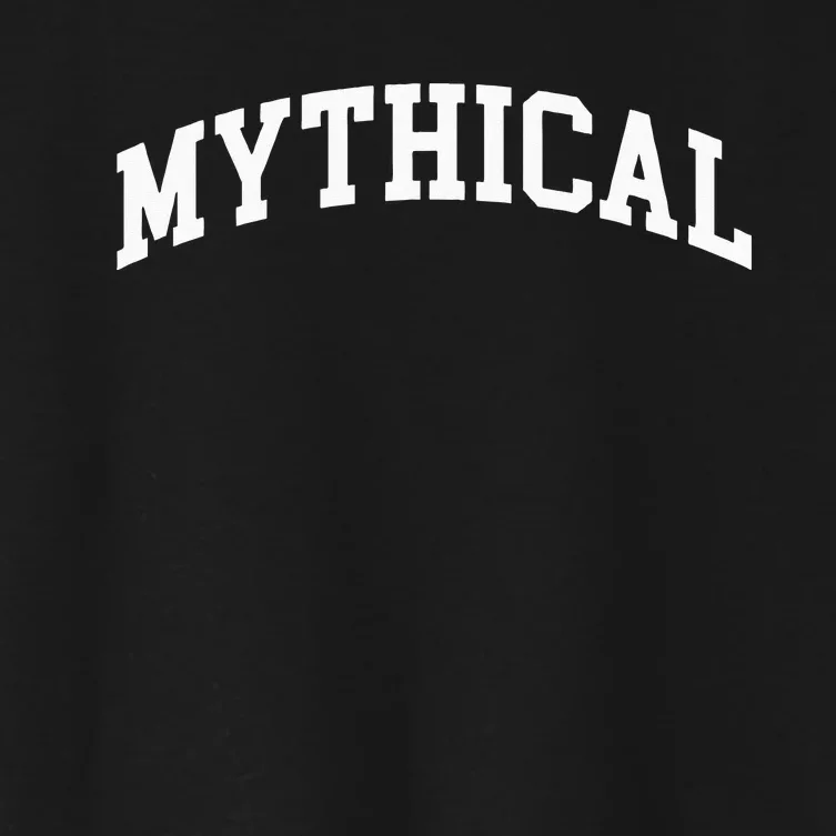 Mythical Collegiate Swea Women's Crop Top Tee