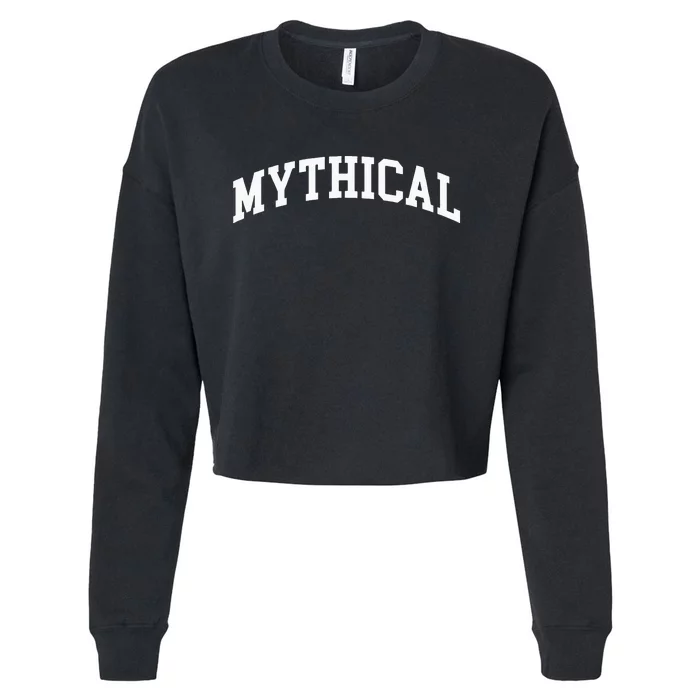 Mythical Collegiate Swea Cropped Pullover Crew