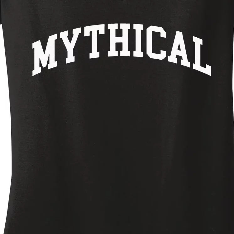 Mythical Collegiate Swea Women's V-Neck T-Shirt