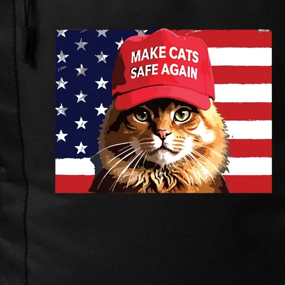 Make Cats Safe Again Red Hat 2024 Debate Funny Daily Commute Backpack