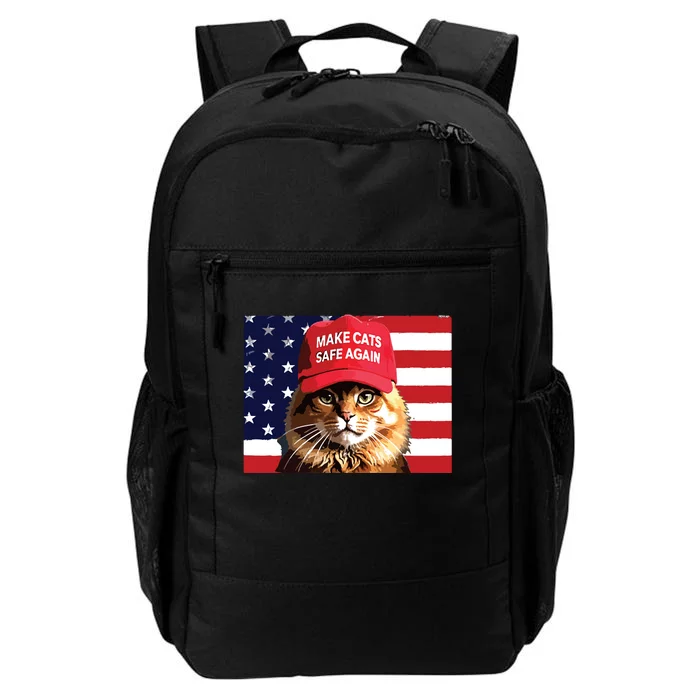 Make Cats Safe Again Red Hat 2024 Debate Funny Daily Commute Backpack