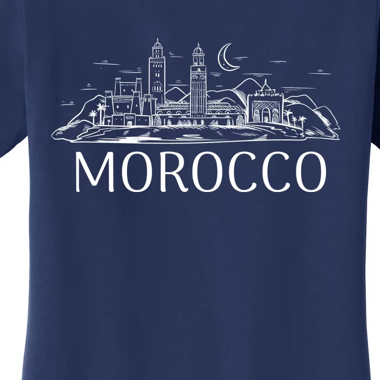 Morocco City Skyline Women's T-Shirt