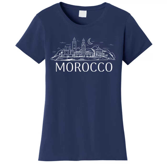 Morocco City Skyline Women's T-Shirt